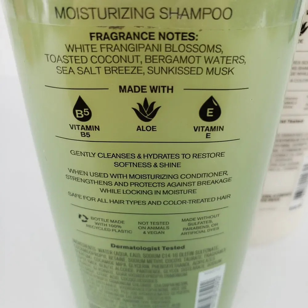 Bath & Body Works AT THE BEACH Shampoo & Conditioner Full Size Set